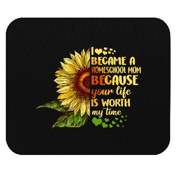 Discover I Became Homeschool Mom Costume Back To School Mouse Pads