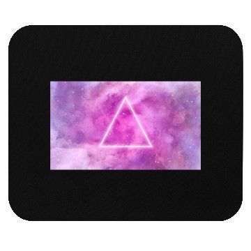 Discover triangle, space, universe, galaxy Mouse Pads