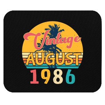 Discover Building Year 1986 In August Mouse Pads