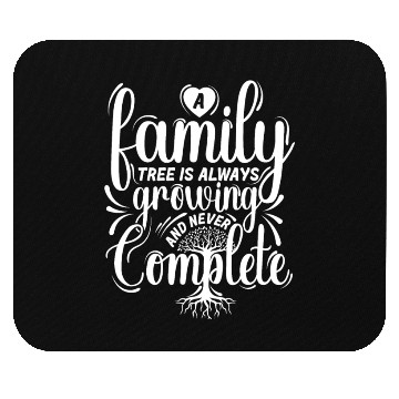Discover Matching Family Gathering Reunion Party Family Tre Mouse Pads