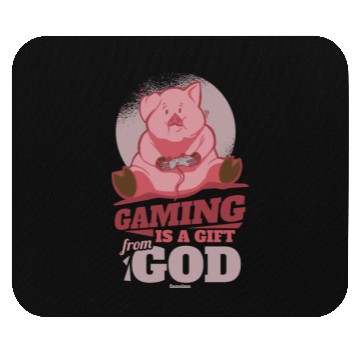 Discover Pig animal piglet farm funny gift Mouse Pads