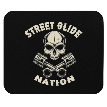 Discover Street Glide Nation Motorcycle Motorcycle Rider Mouse Pads