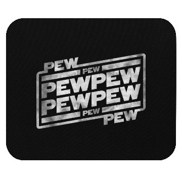 Discover Pew Pew Pew Mouse Pads
