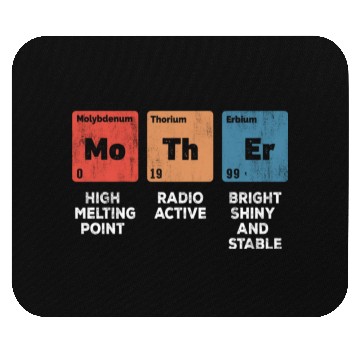 Discover Mother Chemical Symbol Chemistry Science Mothers Mouse Pads