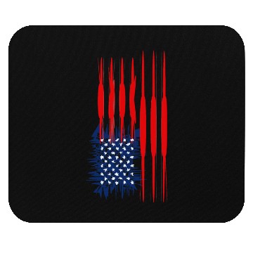 Discover US Flag Vertical Mouse Pads American Stars Stripes