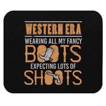 Discover Wearing Fancy Boots Expecting Shoots Mouse Pads