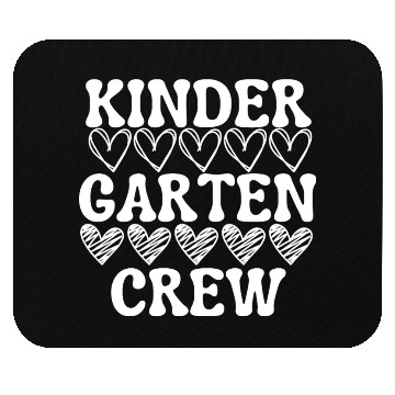 Discover Kindergarten Crew Kinder Squad Gift For Teachers Mouse Pads