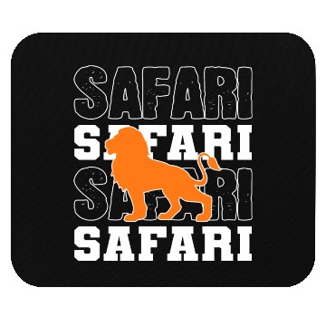 Discover Safari Lion Animal Keeper Gift Mouse Pads