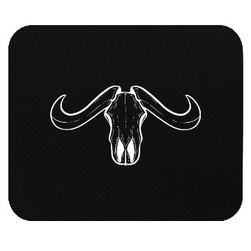 Discover Buffalo Skull Vintage Collector Gift Mouse Pads
