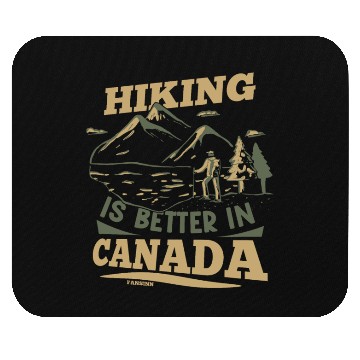 Discover Canada Flag Ottawa Vancouver Mouse Pads