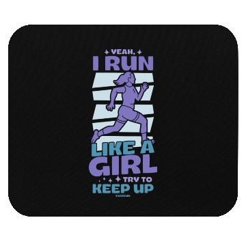 Discover Run jogging sport race training gift Mouse Pads