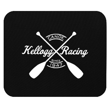 Discover Kellogg Canoe Racing -WHITE Mouse Pads