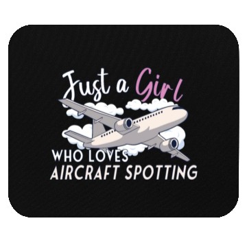 Discover Aircraft Spotting Airplane Aircraft Spotter Mouse Pads