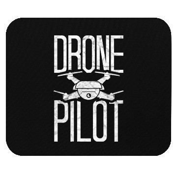 Discover Funny Drone Pilot Quadrocopter Mouse Pads