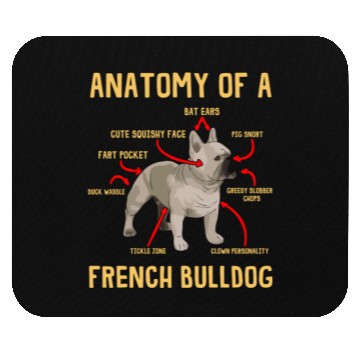 Discover Unique French Bulldog Lovers Cute T Mouse Pads
