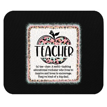 Discover Teacher Life Back To School Teacher Apple Mouse Pads