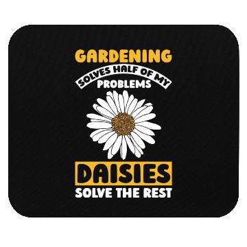 Discover Daisy Garden Gardening Gardener Mouse Pads