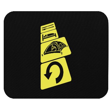 Discover Outdoor camping daily repeat Mouse Pads
