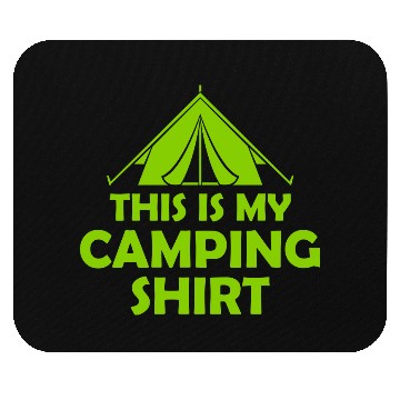 Discover Wilderness camping tent Mouse Pads