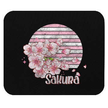 Discover Cherry Blossoms Nature Lover Flower Mouse Pads