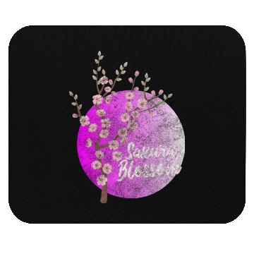 Discover Japan Sakura Blossom Colorful Mouse Pads