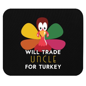 Discover Thanksgiving for Kids Will Trade Uncle for Turkey Mouse Pads