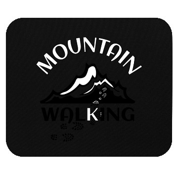 Discover mountain walking Mouse Pads