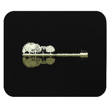 Discover Nature Guitar T Design Mouse Pads