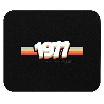 Discover 1977 the birth of legends Mouse Pads