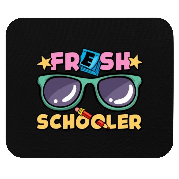 Discover Preschool Kids Back to School Fresh Schooler Mouse Pads