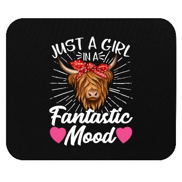 Discover Scottish Highland Cattle Cow Mouse Pads