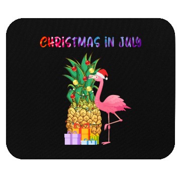 Discover Christmas In July Pineapple Xmas Tree Lights Mouse Pads