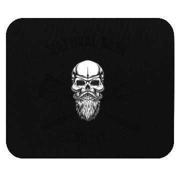 Discover Natural Born Griller Mouse Pads