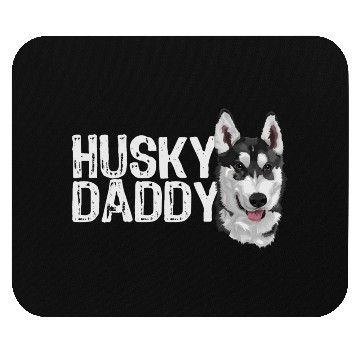 Discover husky daddy 02 Mouse Pads