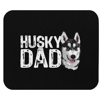 Discover HUSKY DAD Mouse Pads