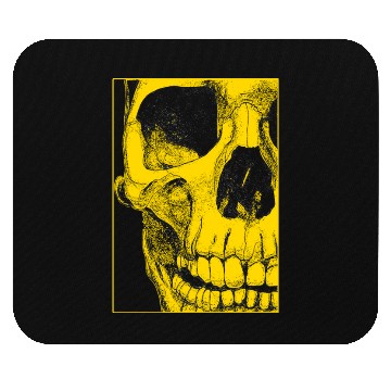 Discover Framed Skull Mouse Pads