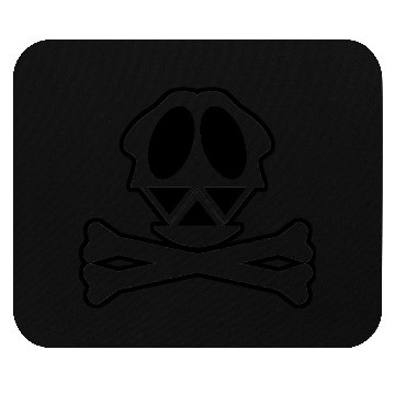 Discover Silly Crossbones Mouse Pads