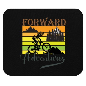Discover Forward Adventures/ Cycling Mouse Pads