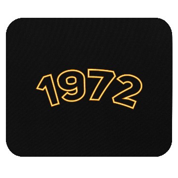 Discover 1972 Year Yellow Mouse Pads