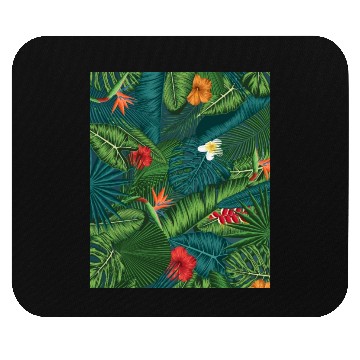 Discover Tropical Leaves Mouse Pads