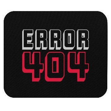 Discover Error 404 computer connection Mouse Pads
