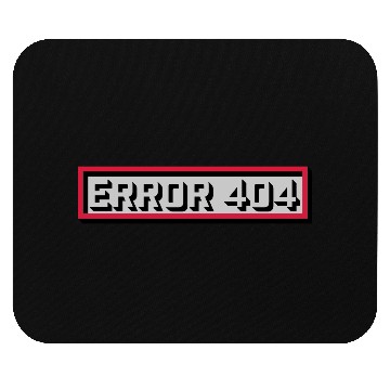 Discover Error 404 message computer Mouse Pads