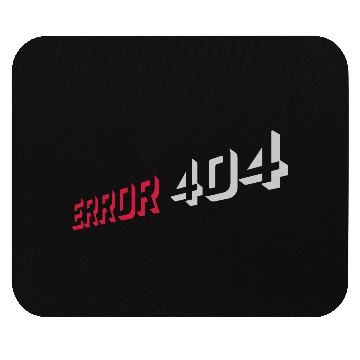 Discover Error 404 nerd computer Mouse Pads