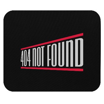 Discover 404 not found computer Mouse Pads