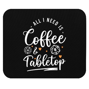 Discover Game Night Dice Mouse Pads