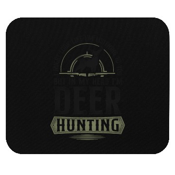 Discover Buck Deer Hunting Hunter Vintage I Mouse Pads