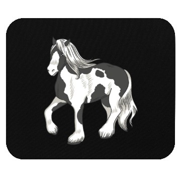Discover Irish Tinker Horse Mouse Pads