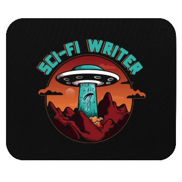 Discover Sci Fi Writer Alien Science Fiction Author Mouse Pads