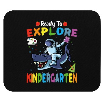 Discover Explore Kindergarten Back to School Astronomy Mouse Pads