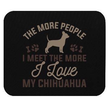 Discover I Love My Chihuahua Mouse Pads